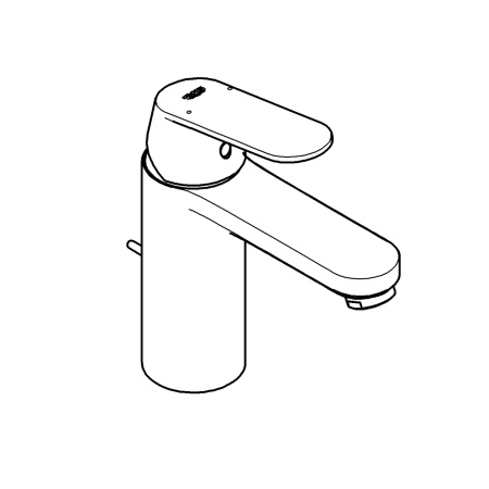 Смеситель однорычажный для раковины Grohe Eurosmart Cosmopolitan 23325 000 (23325000) хром